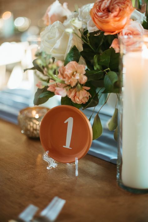 Terra Cotta Pot Wedding Decor, Pottery Table Numbers, Ceramic Wedding Table Numbers, Ceramic Table Numbers Wedding, Mexico Wedding Table Numbers, Talavera Table Numbers, Terra Cotta Table Numbers, Mexican Wedding Table Numbers, Mexican Table Numbers