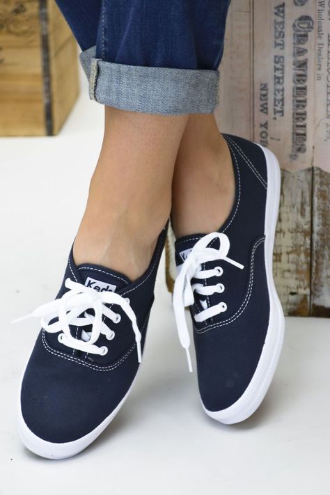 Toms Shoes Women, Keds Sneakers, Keds Style, Toms Shoes Outlet, Keds Champion, Navy Sneakers, Keds Shoes, Running Shoes Sneakers, Shoes Outlet