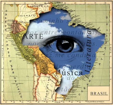 Covers literary Atlas on Behance Postal Art, Map Collage, Circle Collage, Collage Art Projects, Map Decor, Sketchbook Inspiration, Map Design, Map Painting, College Art