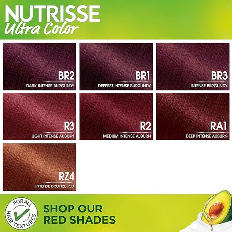 Best Burgundy Hair Dye, Wine Red Hair Color, Pelo Color Borgoña, Pelo Color Vino, Burgundy Hair Dye, Garnier Hair Color, Brown Hair Color Shades, Golden Brown Hair Color, Cherry Red Hair