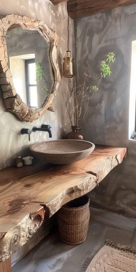 French Country Rug, French Country Bathroom, Natural Bathroom, Rustic Bathroom Designs, Farmhouse Paint, Ivy House, Bad Inspiration, Country Bathroom, Rustic Bathroom Decor