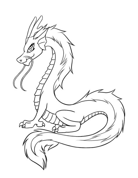 Realistic Dragon Coloring Pages | Free Printable Dragon Coloring Pages For Kids Chinese Dragon Drawing, Easy Dragon Drawings, Realistic Dragon, Dragon Coloring, Cartoon Dragon, Dragon Coloring Page, Dragon Sketch, Easy Coloring, Dragon Illustration