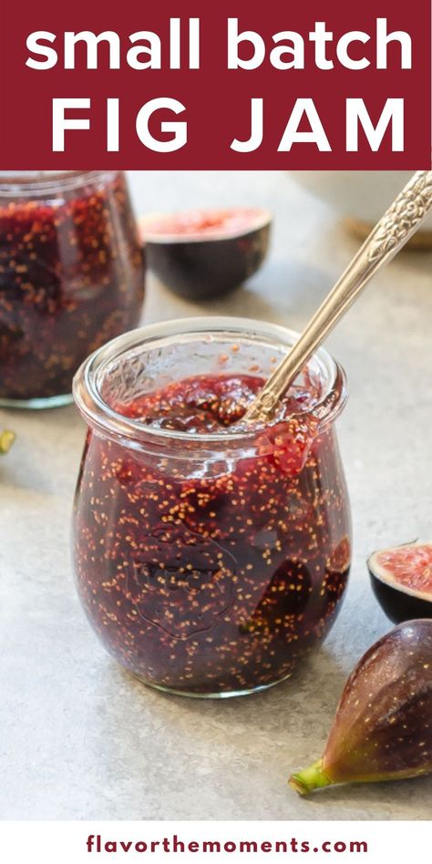 Fresh Fig Jam Recipe, Fig Perserves Recipes, Fig Honey Jam, Fig Recipes Fresh, Figs Recipes, Homemade Fig Jam, Fig Bread, Fruit Hacks, Fig Preserves