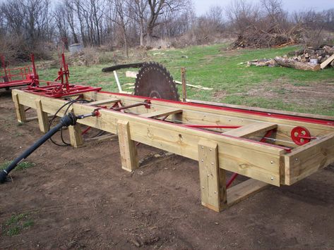 Portable Bandsaw Mill, Saw Mill Diy, Sawmill Projects, Homemade Chainsaw Mill, Chainsaw Mill Plans, Sawmill Lumber, Homemade Bandsaw Mill, Portable Saw Mill, Bandsaw Mill