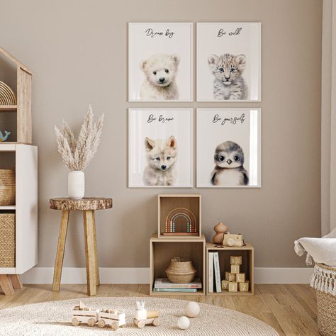 Transform your nursery with our adorable posters and decor! From cute animals to educational themes, we have everything you need to create a magical space for your little one. Explore our collection now and let your imagination soar! #nurserydecor #babyroom #wallart #kidsroom #nurseryinspo #babydecor #nurseryideas #childhoodunplugged #homedecor #parenthood Unique Nursery Decor, Gender Neutral Decor, Gender Neutral Baby Shower Gifts, Woodland Wall Art, Gender Neutral Nursery Decor, Animal Nursery Theme, Cozy Nursery, Whimsical Wall Art, Nursery Poster