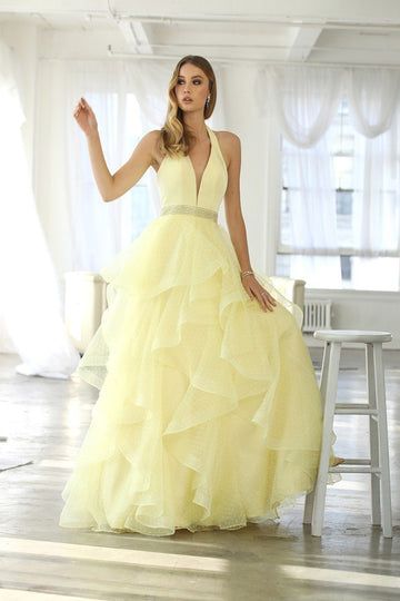 Shop for beautiful short and long dresses, Quinceanera ballgowns, affordable formal evening dresses, and girl's gowns at ABC Fashion. Free U.S. shipping on $99+ orders. We offer formal wear for any special event. Ruffled Prom Dress, Vestidos Halter, Ruffle Prom Dress, Military Ball Dresses, Prom Dress Evening, Ruffles Fashion, Illusion Dress, Sweetheart Dress, Vestidos Prom