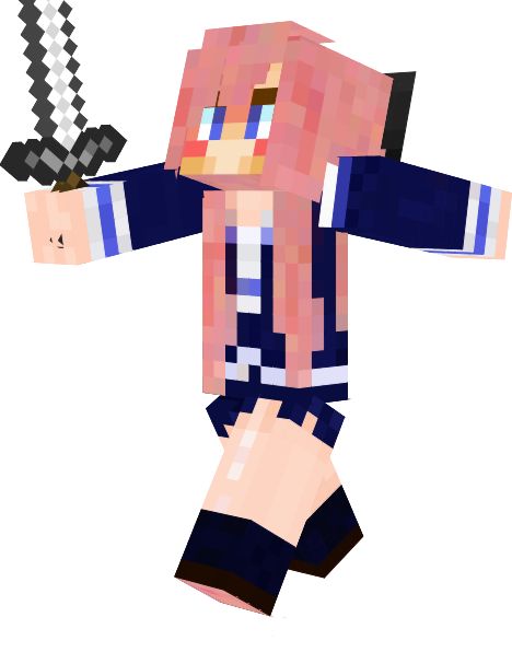 Her in minecraft Ld Shadow Lady Minecraft, Ld Shadow Lady, Ldshadowlady Minecraft, Ldshadowlady Fan Art, Weather Rock, Minecraft Girl Skins, Cool Minecraft, Minecraft Youtubers, Minecraft Skin