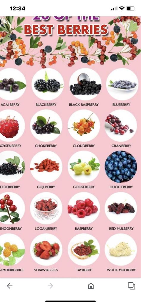 Berry Ideas, Benefits Of Berries, High Fiber Fruits, Fiber Fruits, Types Of Berries, Fruit Nutrition, High In Fiber, Bowl Of Cereal, Types Of Fruit