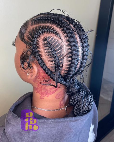 Feed In Braids Designs, Creative Cornrows, African Hair Styles, Braided Hairstyles For Black Women Cornrows, Feed In Braids Hairstyles, Box Braids Hairstyles For Black Women, Cute Braided Hairstyles, Braided Cornrow Hairstyles, Cute Box Braids Hairstyles