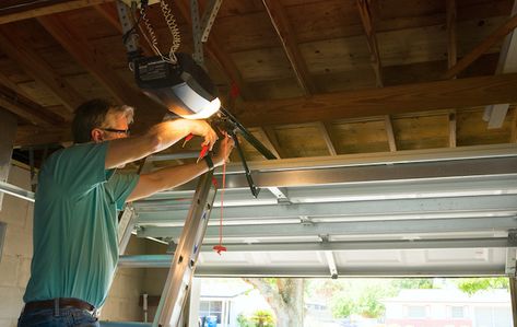 An off-track garage door is a major inconvenience and can cause enormous frustration. In addition, it can cause property damage and serious injuries. Fortunately, fixing off-track rollers is a simple DIY project. Here is our 5 step guide to fixing your off-track garage roller. Steps to Get Your Garage Door Back on Track Step 1: … Garage Door Opener Installation, Garage Door Maintenance, Automatic Garage Door, Commercial Garage Doors, Garage Door Company, Garage Door Replacement, Best Garage Doors, Garage Door Springs, Residential Garage Doors