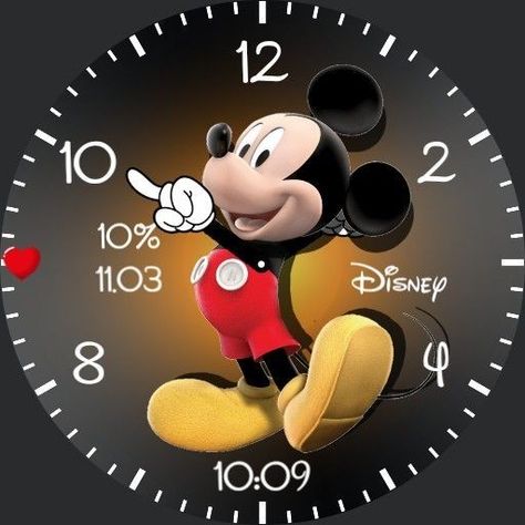 Mickey Mouse Apple Watch Wallpaper, I Watch Faces, Disney Watch Faces, Digital Watch Wallpaper, Cute Watch Faces, Best Watch Faces, Mickey Mouse Svg Free, Animated Hands, Watch Faces Background