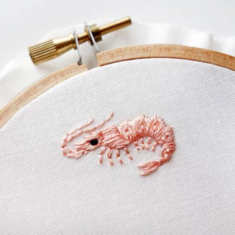 Fishing Embroidery, Embroidery Shirt Men, Embroidery With Sequins, Embroidery Napkins, Clothes Embroidery Diy, Embroidery Tshirt, Embroidered Napkins, Embroidery On Clothes, Cute Embroidery