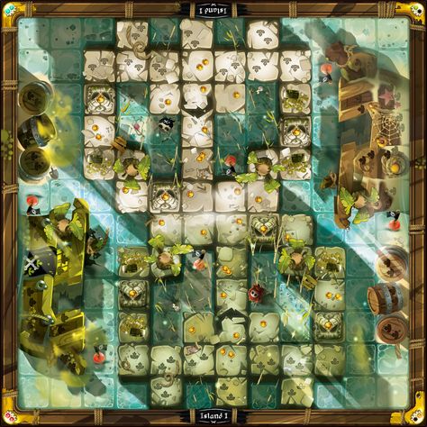 Game Art Design, Board Game Art, Fantasy Board Games, Game Arena, Game Map, Game Card Design, Map Games, Game 2d, Ui Game