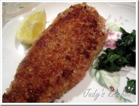 Crusted Flounder, Fish Dishes Recipes, Flounder Fish Recipes, Fancy Cooking, Flounder Recipes, Fish Ideas, Water Creatures, Healthy Supper, Gym Food