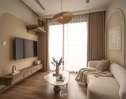 Check out new work on my @Behance profile: "Haven Park Ecopark apartment interior - Wabi Sabi style" http://be.net/gallery/201573127/Haven-Park-Ecopark-apartment-interior-Wabi-Sabi-style Wabi Sabi Apartment, Wabi Sabi Living Room, Construction Unit, 1st House, Living Hall, Japandi Design, Wabi Sabi Style, Apartment Interior, Furniture Companies