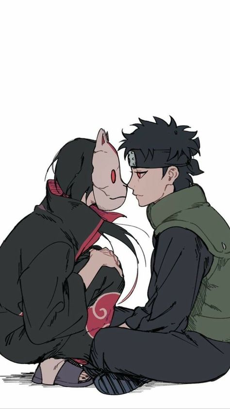 Shisui And Itachi, Naruto Pics, Itachi Uchiha Art, Naruto Fan Art, Naruto Comic, Japon Illustration, Naruto Shippuden Characters, Naruto Uzumaki Shippuden, Naruto Cute