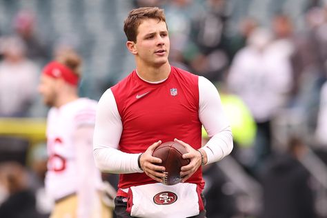 Nfc Championship, 49ers Quarterback, Brock Purdy, A Blowout, Nfl Football 49ers, Football Usa, Cute Football Players, Nfl 49ers, Mike Smith