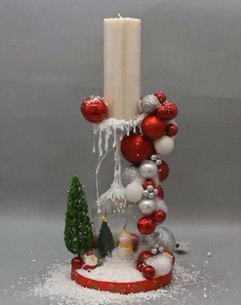 100+ Easy To Make Wine Glass Christmas Decorations To Bring the Festive Magic Home | HubPages Wine Glass Christmas Crafts, Wine Glass Christmas Decorations, Wine Glass Christmas, Jul Diy, Christmas Candle Decorations, Glass Christmas Decorations, Wine Glass Crafts, Festive Crafts, Christmas Centerpieces Diy