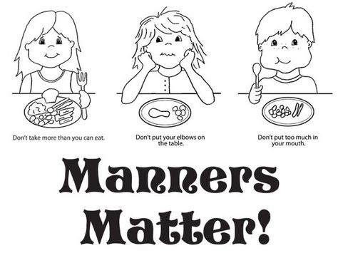 Good Table Manners Coloring Pages Manners Coloring Pages, Table Manners For Kids, Kids Table Manners, Manners Preschool, Tata Krama, Good Table Manners, Manners Books, Manners For Kids, Sports Coloring Pages