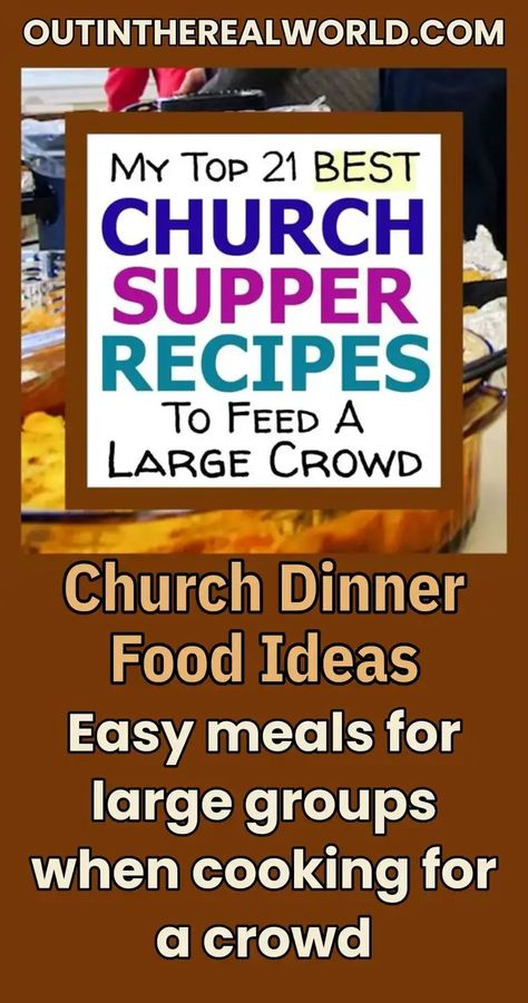 Recipes For A Large Group, Dinner Recipes For A Crowd, Easy Meals For Large Groups, Meals For Large Groups, Supper Casseroles, Dinner Potluck, Church Potluck Recipes, Hosting Hacks, Meal Train