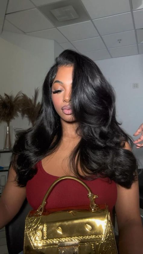 Hairstyles For Wavy Hair, Sew In Hairstyles, Birthday Hairstyles, Affordable Wigs, Quick Weave Hairstyles, Cheap Wigs, Pink Wig, Hair Laid, Dope Hairstyles