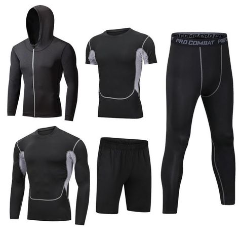 Stay cool and comfortable with our New 5-Piece Quick Drying Suit—the perfect blend of style and performance for your gym sessions and leisure sports! This lightweight, breathable set is designed to wick away moisture, keeping you dry and fresh, whether you're hitting the gym, going for a run, or just enjoying a casual day out. It’s the ultimate workout gear for fitness enthusiasts who value both function and fashion. 🏃‍♂️ Ready to upgrade your sportswear? 👉 [Shop Now] and experience next-lev...