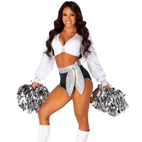 Audrey Mongrain on Instagram: “Please, never wake me up from this dream!✨ #Raiderettes #LasVegasRaiders” Cheerleaders Costume, Raiders Cheerleaders, Raiders Players, Cheerleading Competition, Ballet Technique, Raider Nation, Moving To California, Nfl Cheerleaders, Las Vegas Raiders