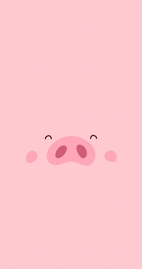 Cute Piggy Wallpaper, Pig Aesthetic Wallpaper, Pig Wallpaper Cute, Cute Pig Wallpaper, Pig Background, Piggy Wallpaper, Pig Wallpaper, Love Animation Wallpaper, Simple Iphone Wallpaper