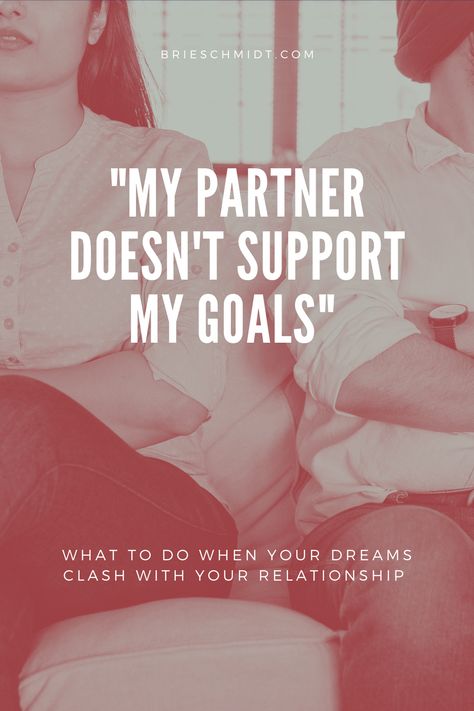 Support Your Partners Dreams, Dating Help, Couples Counseling, Healthy Relationship Tips, Support Each Other, Different Ideas, Dream Career, Love Advice, Future Goals