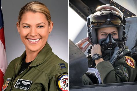 The first female Viper pilot relieved of duty after two weeks Female Air Force Pilot, Female Fighter Pilot, Aviator Costume, Beginner Calisthenics, Ancient Egypt Pyramids, Stockings Outfit Classy, Female Pilots, Bush Pilot, Air Force Women