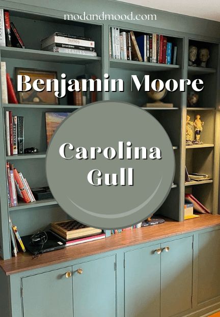 Benjamin More Popular Green, Adirondack Green Benjamin Moore, Carolina Gull Cabinets, Carolina Gull Benjamin Moore Kitchens, Bm Carolina Gull, Carolina Gull Kitchen Cabinets, Carolina Gull Benjamin Moore, Benjamin Moore Carolina Gull, Benjamin Moore Green Paint Colors