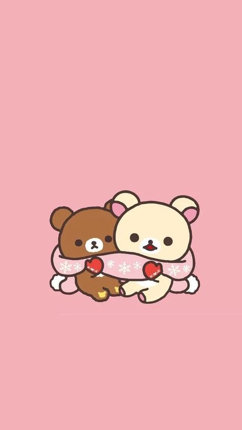 Rilakuma Wallpapers, Rilakkuma Wallpaper, Whats Wallpaper, Kawaii Wallpapers, Background Cute, Cute Wallpapers For Ipad, Tumblr Backgrounds, Kawaii Christmas, Cute Wallpapers Quotes