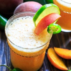 Peach Margarita Recipes, Spicy Southern Kitchen, Peach Margarita, Flavored Margaritas, Jalapeno Margarita, Refreshing Cocktail, Southern Kitchen, Southern Kitchens, Incredible Edibles