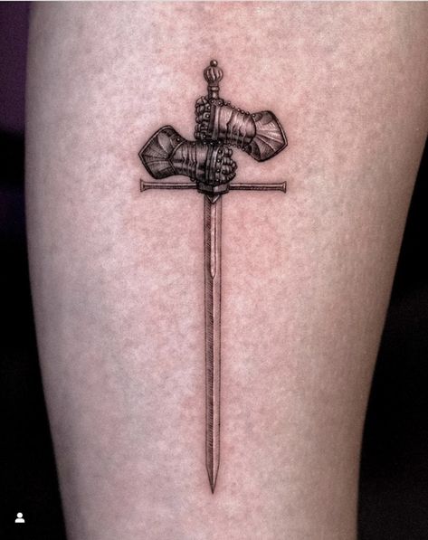 Wrist Tattoos Goth, Wrist Hand Tattoo, Chess Piece Tattoo, Gothic Tattoos, Medieval Tattoo, Engraving Tattoo, Roman Numeral Tattoos, Knight Tattoo, Modern Tattoos