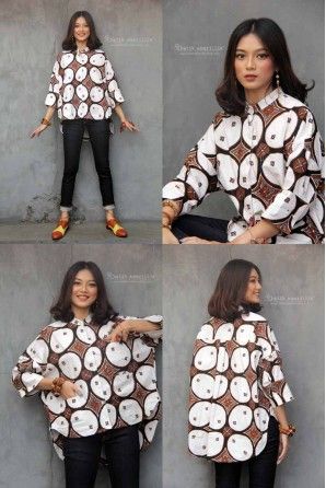 batik amarillis's in my pocket top 6-PO Batik Fashion Modern Atasan, Blazer Batik Modern, Model Atasan Batik, Model Blouse Batik, Blouse Batik Modern, Batik Blazer, Batik Top, Modern Batik, Model Batik