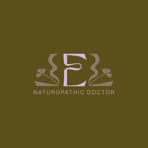 Naturopath Logo, Digital Visual, Doctor Logos, Entrepreneur Branding, Professional Business Card Design, Luxury Branding Design, Naturopathic Doctor, Letter Form, Design Visual