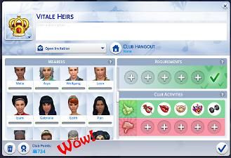 Mod The Sims - More Club Members [& Gender Requirements!] Sims 4 Club Mod, Sims 4 Club, Sims 4 Get Together, Sims 4 Royal Cc, Sims 4 Royal, Sims 4 Traits, Sims 4 Studio, Match Game, Mods Sims 4