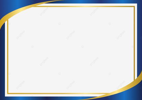 Certificate Background Design Blank, Certificate Background Aesthetic, Frame For Certificate, Certificate Border Png, Blue Certificate, Certificate Designs, Certificate Of Recognition Template, Certificate Graduation, Blank Certificate Template