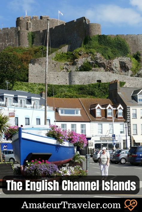 French and British Culture in The English Channel Islands #england #uk #travel #channel-islands Channel Islands England, Jersey Island, Channel Islands Uk, Scotland Islands, Jersey Channel Islands, British Culture, England Beaches, France Itinerary, Gorgeous Places