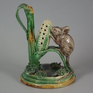 Majolica For Sale | Page 2 | Madelena Lemon Centerpieces, Majolica Pottery, Year Of The Rat, Fish Plate, Antique Pottery, Toothpick Holder, Happy New Year 2020, Ceramic Animals, Vintage Couture