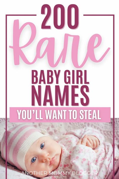 Unique Names For Girls, Short Baby Girl Names, Girl Name Ideas, Strong Baby Girl Names, Muslim Baby Girl Names, Uncommon Girl Names, Names And Their Meanings, Rare Baby Girl Names