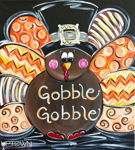 Turkey Turkey Door, Painted Window Art, Canvas Flag, Turkey Painting, Fall Canvas Painting, 2nd Grade Art, Fall Canvas, Thanksgiving Art, Holiday Painting