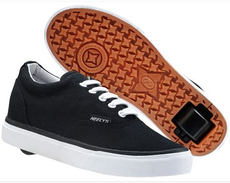 Heelys Karma Roller Shoe (Black/White) $34.99 http://paradiseinternetmall.net/ Heelies Shoes, Heelys Roller Shoes, Bras For Kids, Sepatu Platform, Kevin Durant Shoes, Nike Headbands, Roller Shoes, Nike Boots, Michael Jordan Shoes