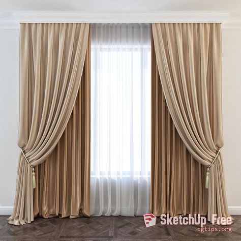 https://sketchup.cgtips.org/1414-curtains-sketchup-model-free-download/ Beige Curtains Living Room, Modern Luxury Bedroom Furniture, Luxury Curtains Living Room, Pop Design For Hall, Curtains Living Room Modern, Window Curtains Living Room, Luxury Bedroom Furniture, Plain Curtains, Glam Living Room