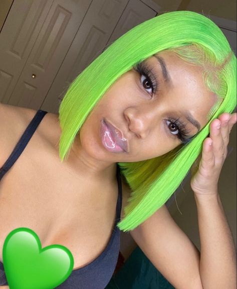 Green Bob Wig, Short Bob Lace Front Wigs, Green Bob, 613 Lace Front Wig, Bob Lace Front Wigs, Bob Wig, Short Bob, Hair Wigs, Human Hair Wigs