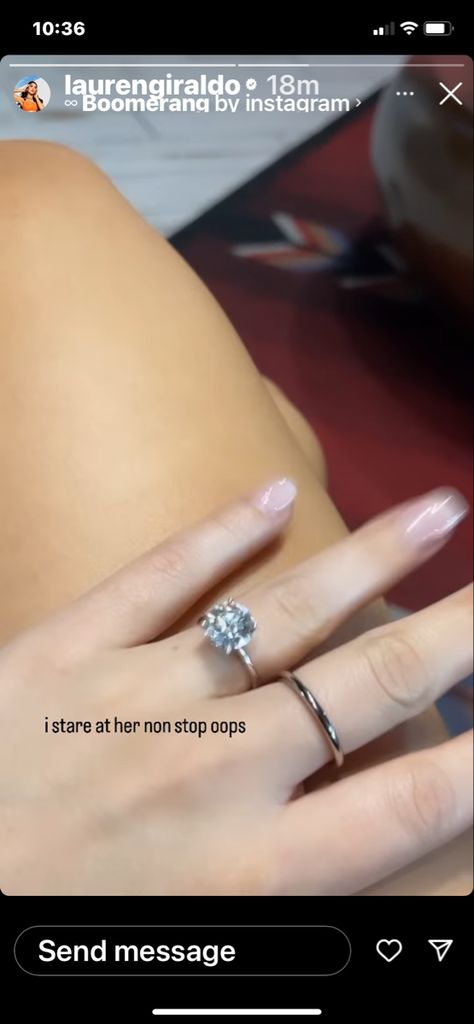 Lauren Giraldo Engagement, Lauren Giraldo, Ms To Mrs, Perfect Bride, Here Comes The Bride, Here Comes, The Bride, My Wedding, Engagement Ring