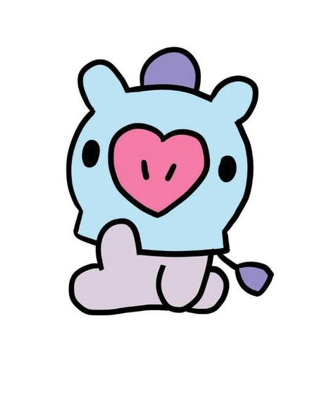 Teddy Bear Doodle, Mang Bt21, Bts Cartoon, Cartoon Pic, Cute Small Drawings, Bts Happy Birthday, Pop Stickers, Small Drawings, Face Painting Designs