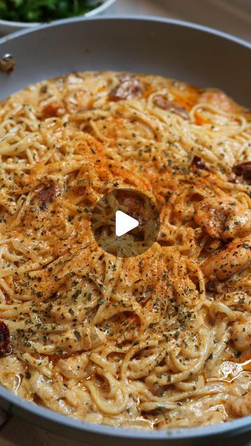 Ci | Houston Content Creator on Instagram: "You can’t go wrong with my Creamy Cajun Pasta. Smoke sausage and shrimp in a rich Cajun cream sauce tossed with linguine and topped with Parmesan cheese. A weeknight staple 🤤   Comment yes pasta for the recipe!   You trying it?" Cajun Cream Sauce Recipe, Tilapia Pasta, Shrimp Sausage Pasta, Cajun Shrimp And Sausage Pasta, Cajun Tilapia, Pasta Craving, Shrimp And Sausage Pasta, Cajun Cream Sauce, Creamy Cajun Pasta