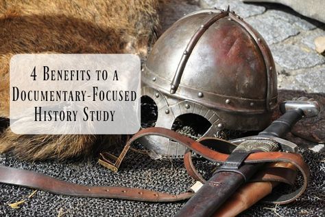 4 Benefits to a Documentary-Focused History Study – Eclectic Homeschooling Spiritual Armor, Helmet Of Salvation, Belt Of Truth, Viking Helmet, Dinner Party Themes, Ephesians 6, Bible Study Lessons, Painting Accessories, Knight Armor