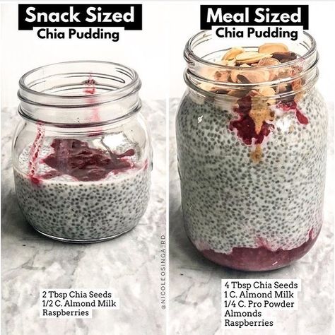 Chia Pudding Recipes Healthy, Pudding Chia, Chia Recipe, Chia Seed Recipes, Chia Pudding Recipes, Chia Seed Pudding, Snacks Saludables, Läcker Mat, Chia Pudding